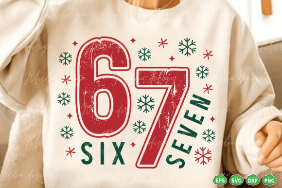 6 7 Six Seven SVG: A Meme-Inspired Embroidery Design for Lighthearted Projects