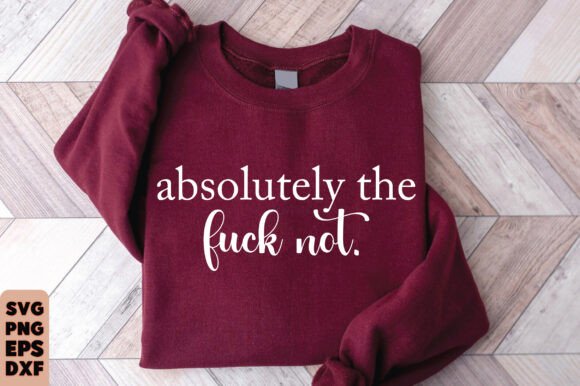 Absolutely Not Shirt: A Sassy Embroidery Staple?