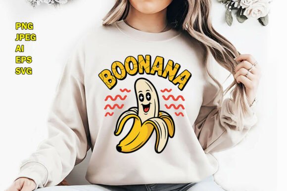 Banana Halloween Ghost T-Shirt Design Review