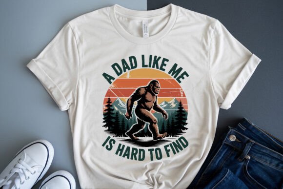 Bigfoot Dad Like Me is Hard to Find SVG Review for Real Embroidery Use