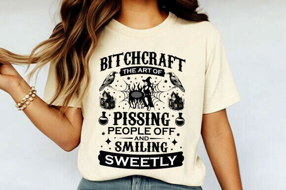 Bitchcraft Funny Halloween PNG,Sarcastic