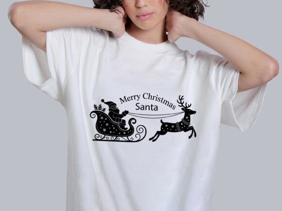 Cute Santa Claus Christmas Vector Design Review