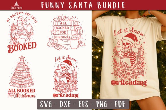 Funny Christmas Book Lover SVG All Booke: A Designer’s Honest Take