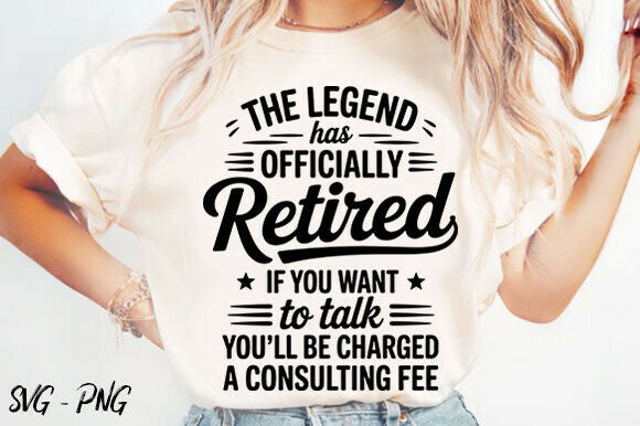 Funny Retirement Consulting Fee SVG Review