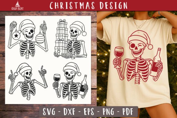 Funny Skeleton Christmas SVG: A Designer’s Real-World Embroidery Review