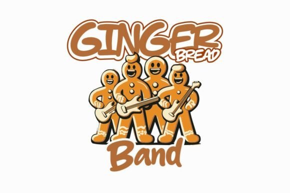 Ginger Bread Band Funny Christmas Design Review