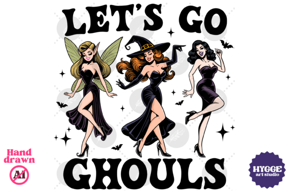 Vintage Halloween Witch Funny Ghouls PNG Review for Real Embroidery Projects